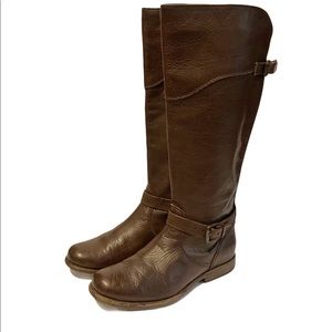 Frye Phillip Dark Brown Leather Riding Boot, 7